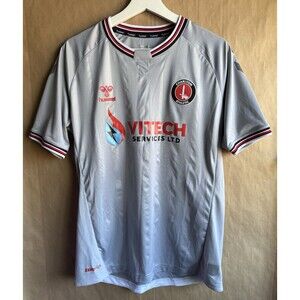 2020/2021 CHARLTON ATHLETIC F.C. Away Soccer Football Jersey Shirt Hummel M